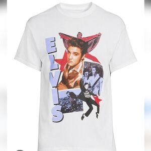 Elvis Graphic Tee - White